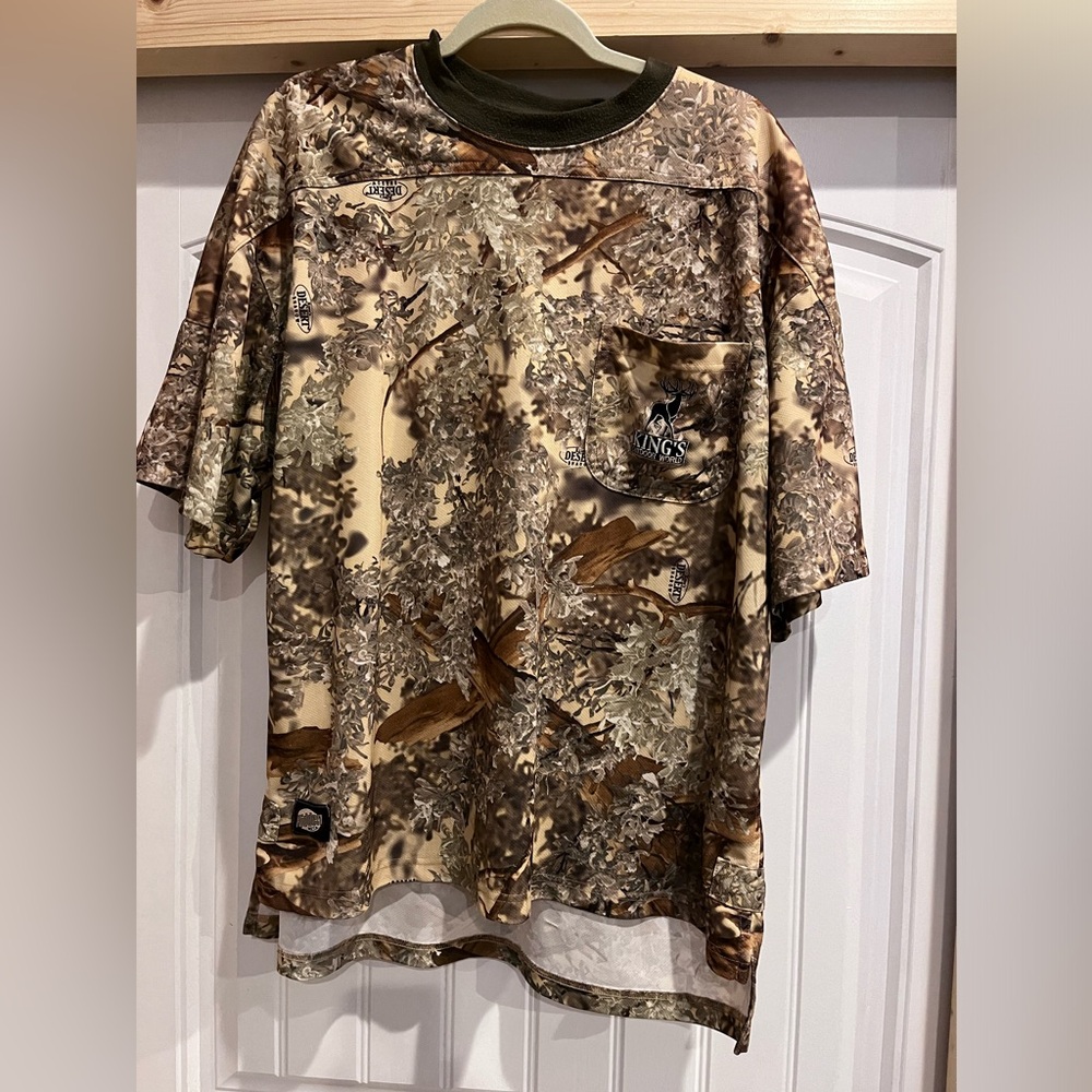 King’s Outdoor World SS camo shirt